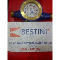 BESTINI WATER METER 3/4 INCHI (DN 20mm) Jakarta