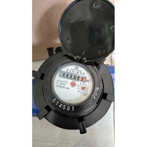 water meter barindo 1 1/2 inchi (dn 40mm) guaranteed
