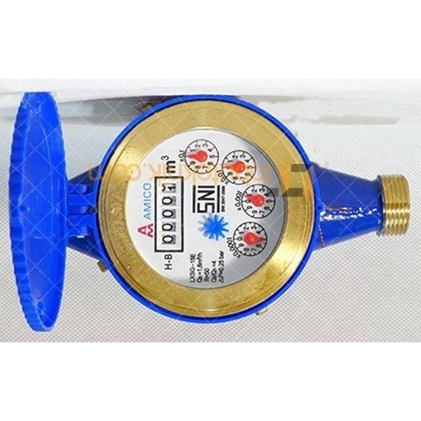 Amico Water Meter 1/2 Inch 15mm SNI